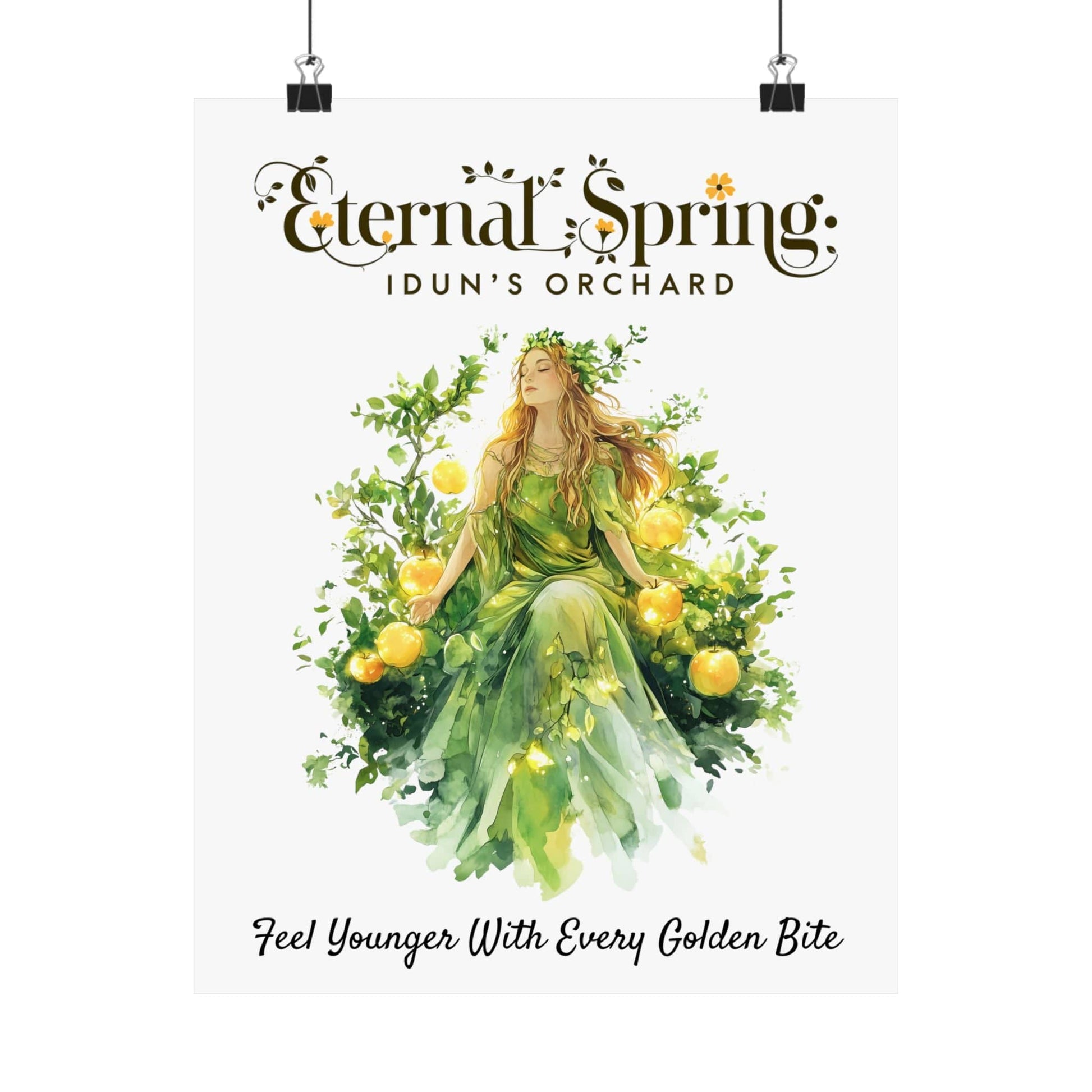 Poster 11″ x 14″ / Matte Design 165A - Art Print The Mystic Eden