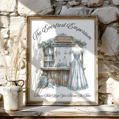 Art Prints 11″ x 14″ / Matte Design 176A - Art Print The Mystic Eden