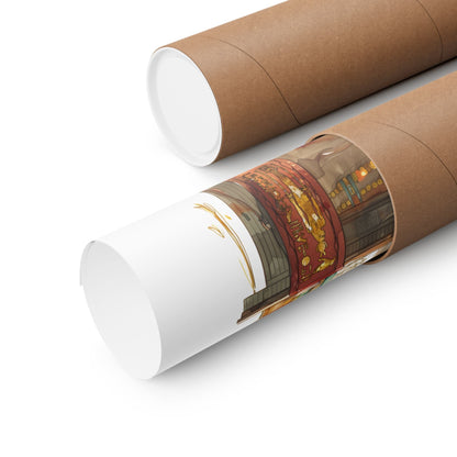 Poster 11″ x 14″ / Matte Design 264 - Art Print The Mystic Eden