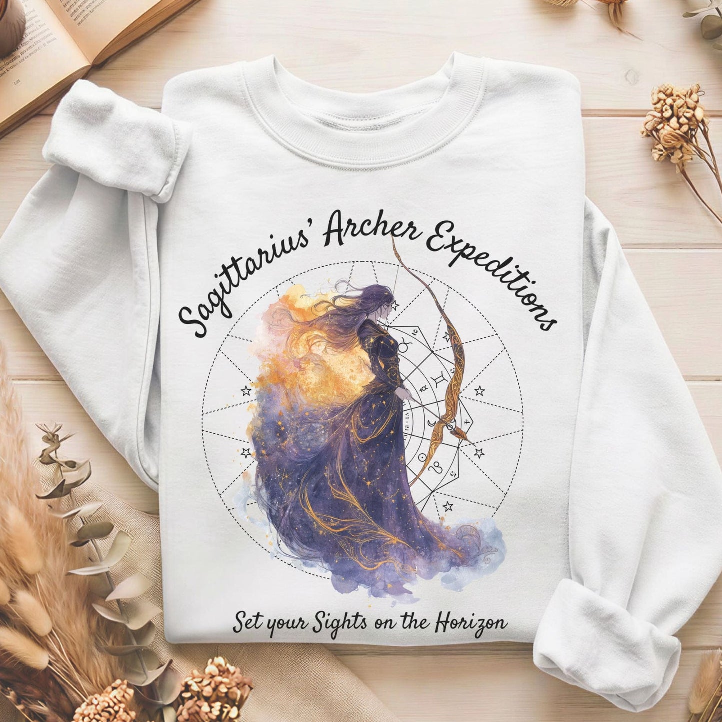 Sweatshirt White / S Design 147 Sweatshirt The Mystic Eden