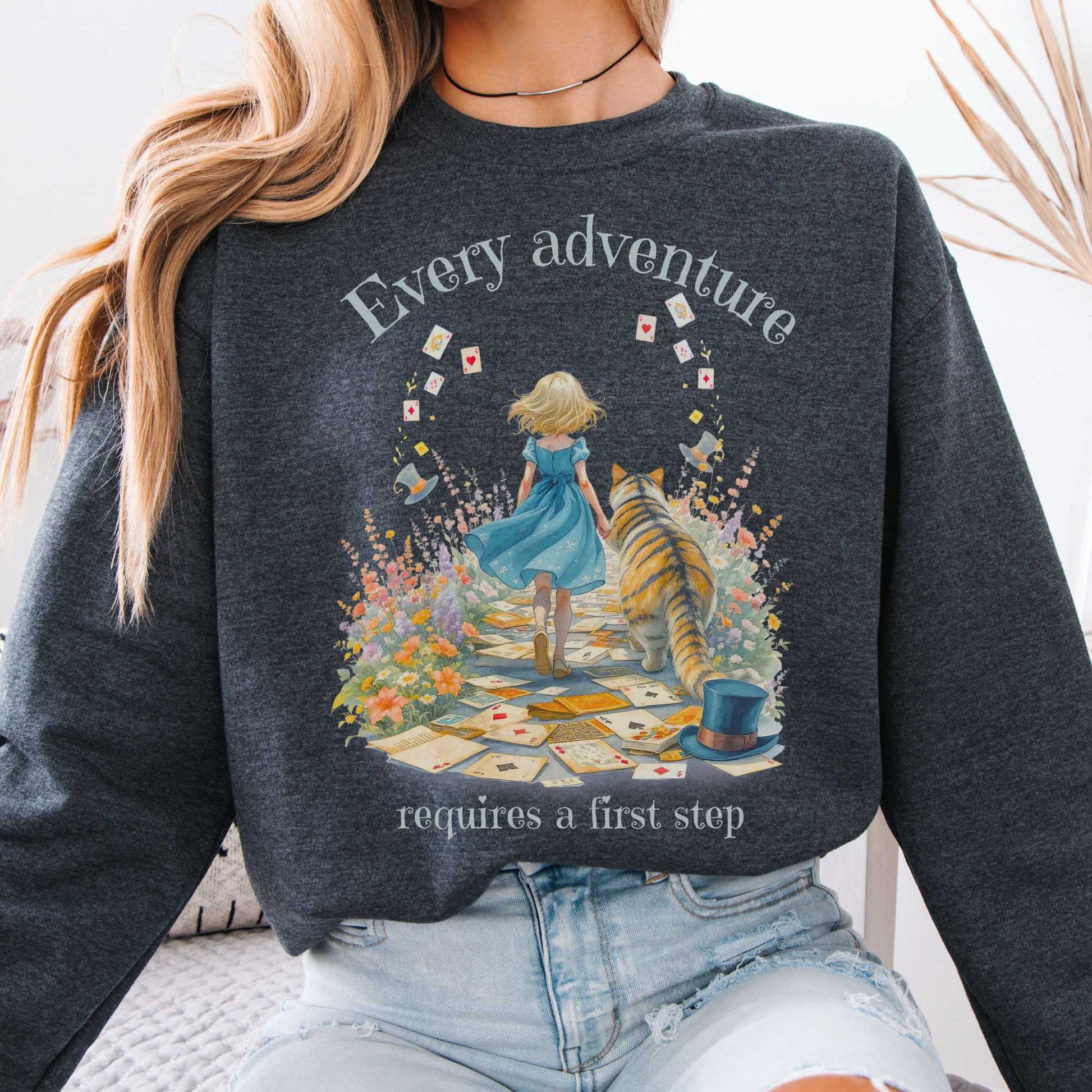 Sweatshirt Design 259 Crewneck Sweatshirt The Mystic Eden