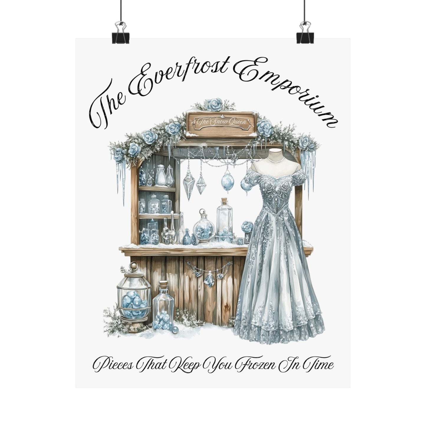Art Prints 11″ x 14″ / Matte Design 176A - Art Print The Mystic Eden