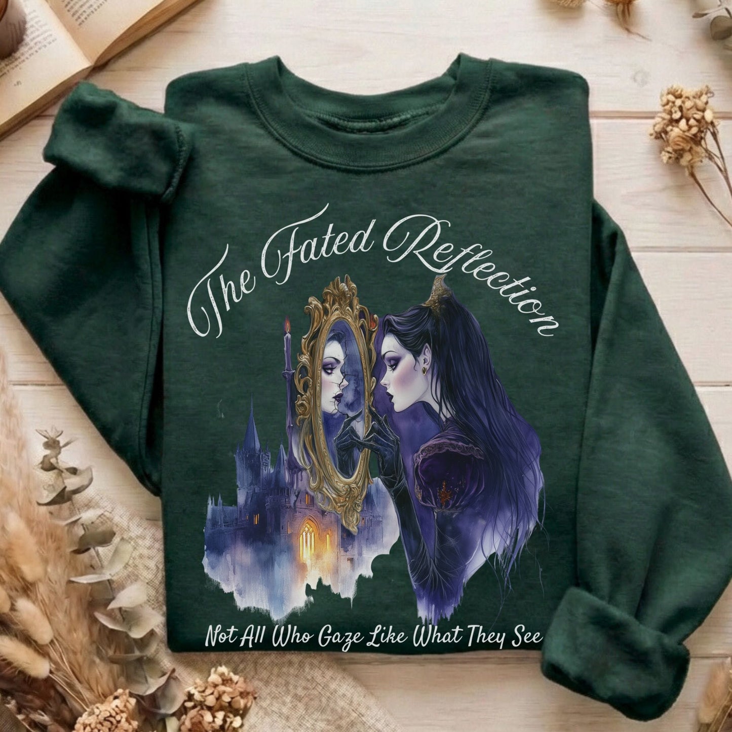 Sweatshirt Forest Green / S Design 188 Sweatshirt The Mystic Eden