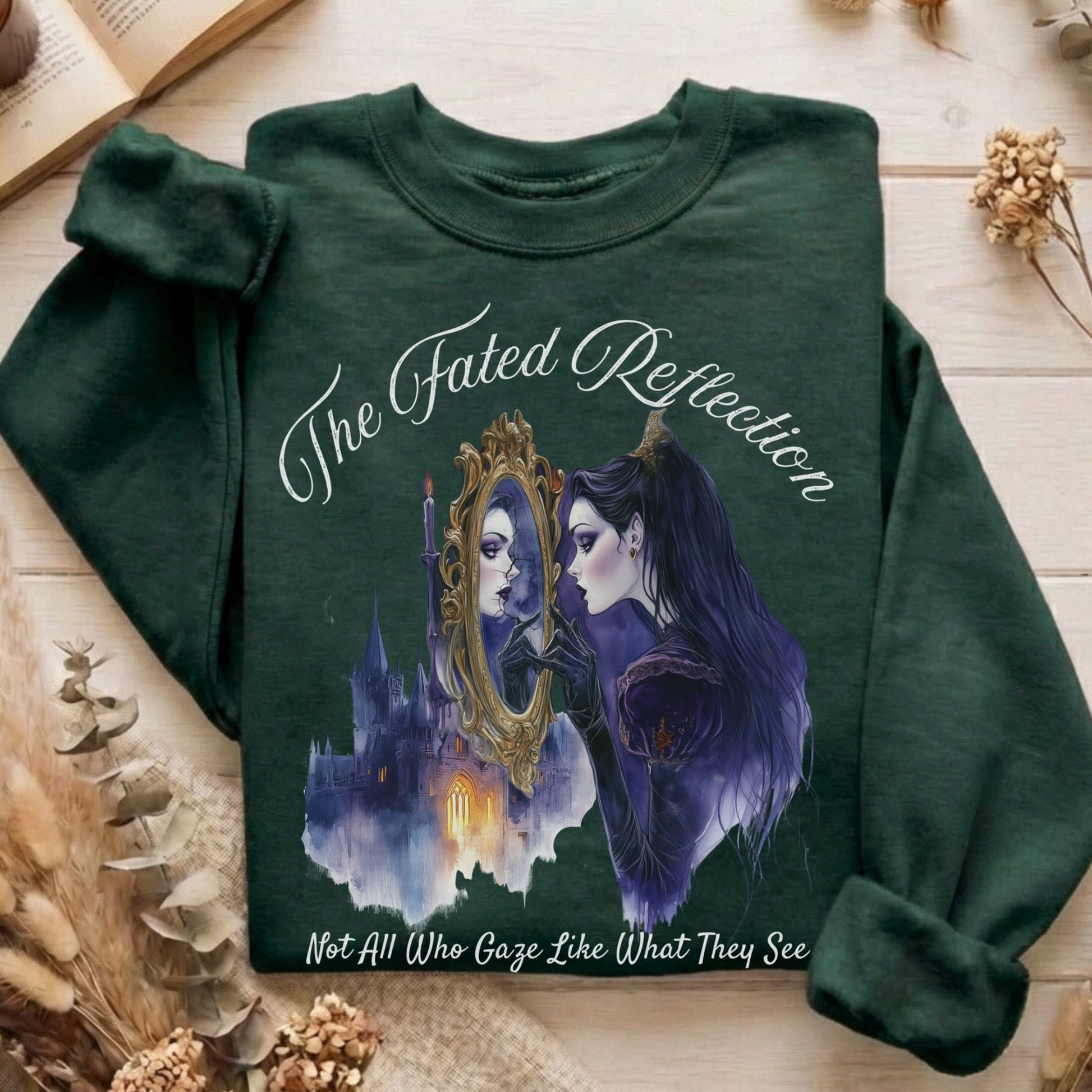 Sweatshirt Forest Green / S Design 188 Sweatshirt The Mystic Eden