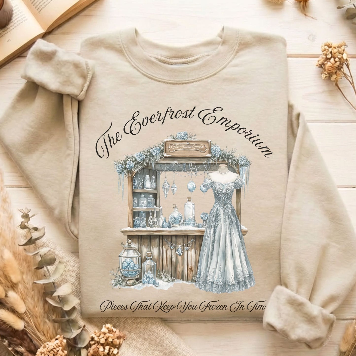 Sweatshirt Sand / S Design 176 Sweatshirt The Mystic Eden
