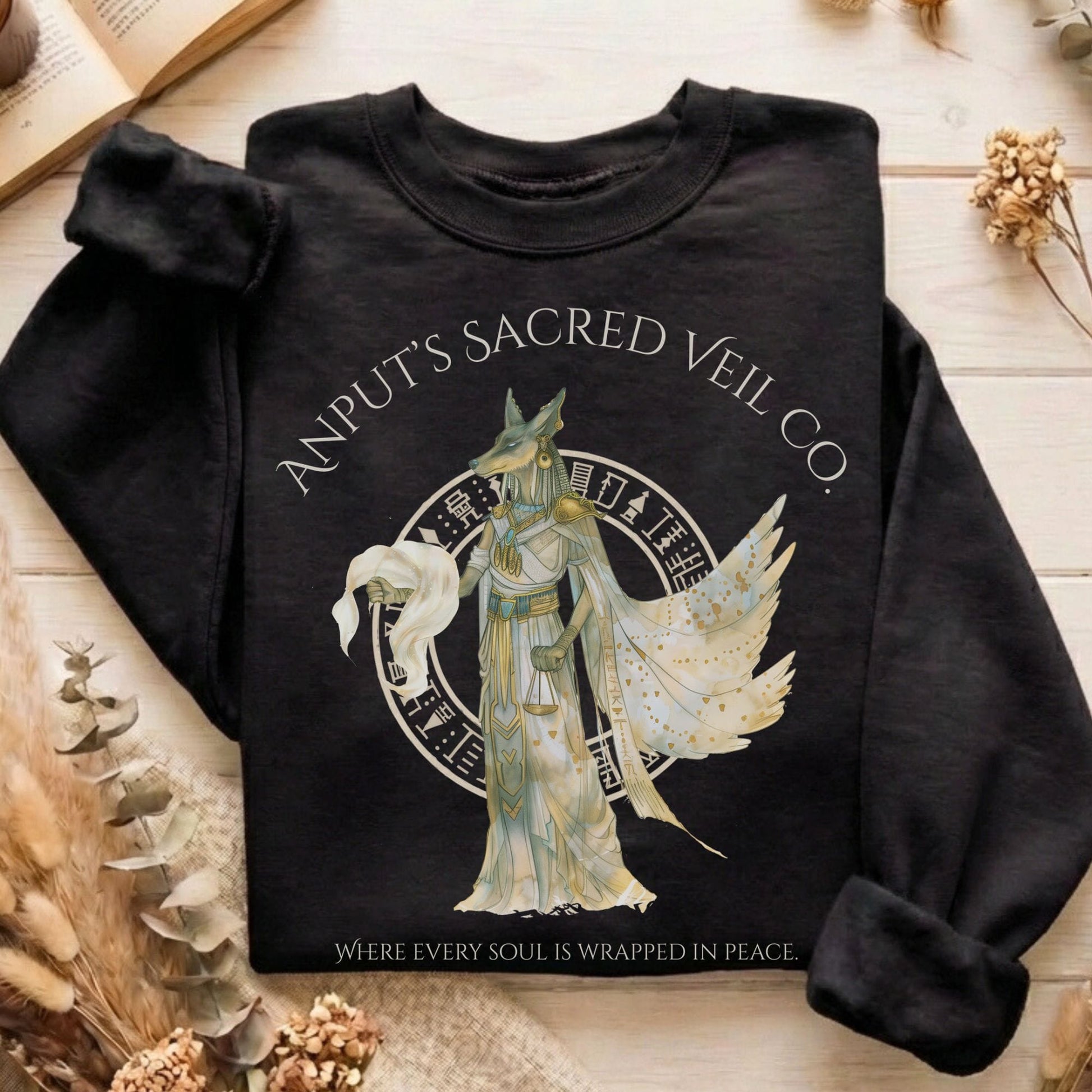 Sweatshirt Black / S Design 262 Crewneck Sweatshirt The Mystic Eden