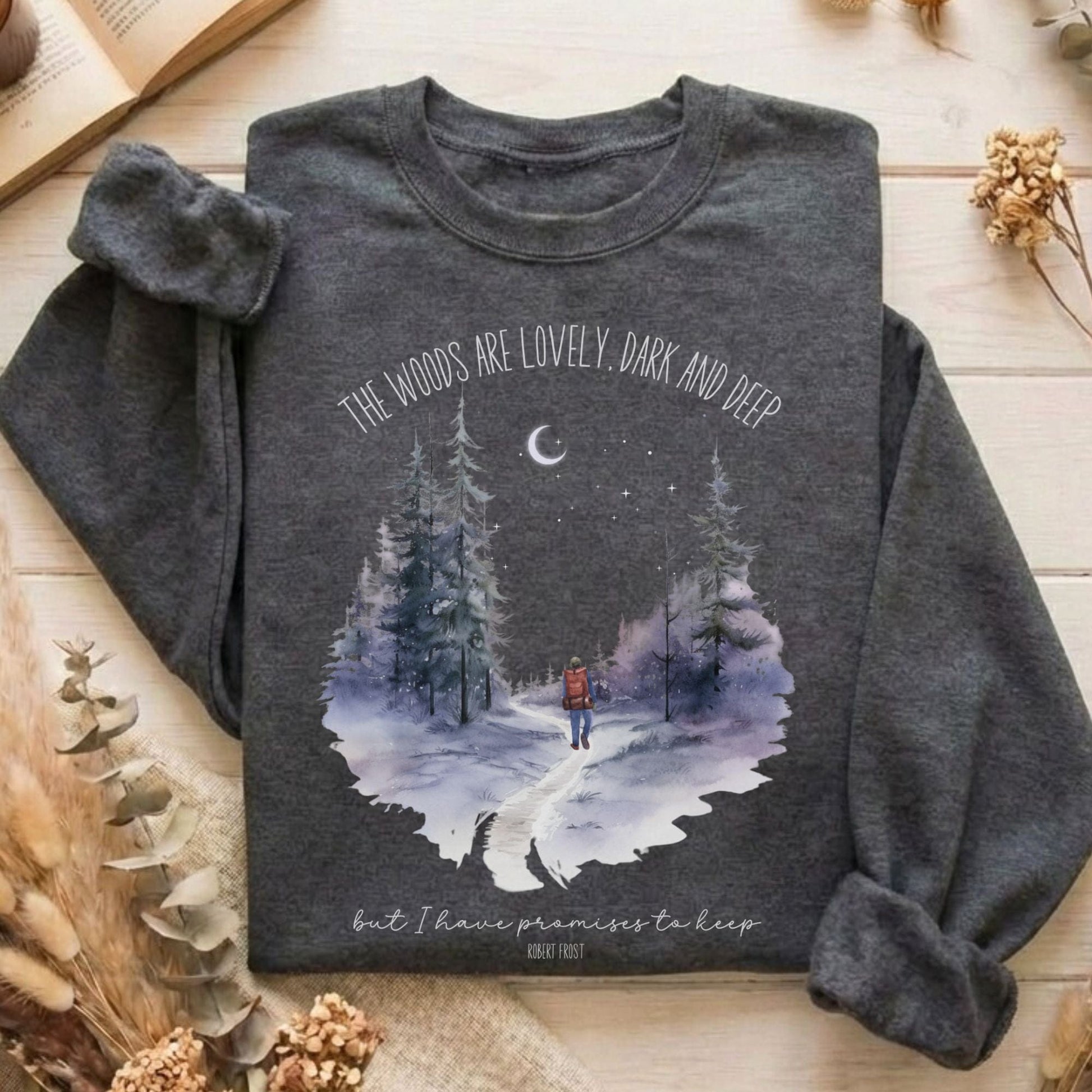 Sweatshirt Dark Heather / S Design 223 Sweatshirt The Mystic Eden