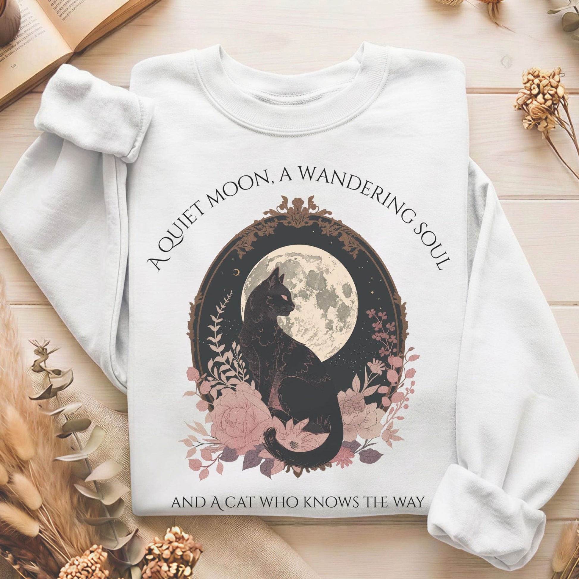 Sweatshirt White / S Design 268 Crewneck Sweatshirt The Mystic Eden