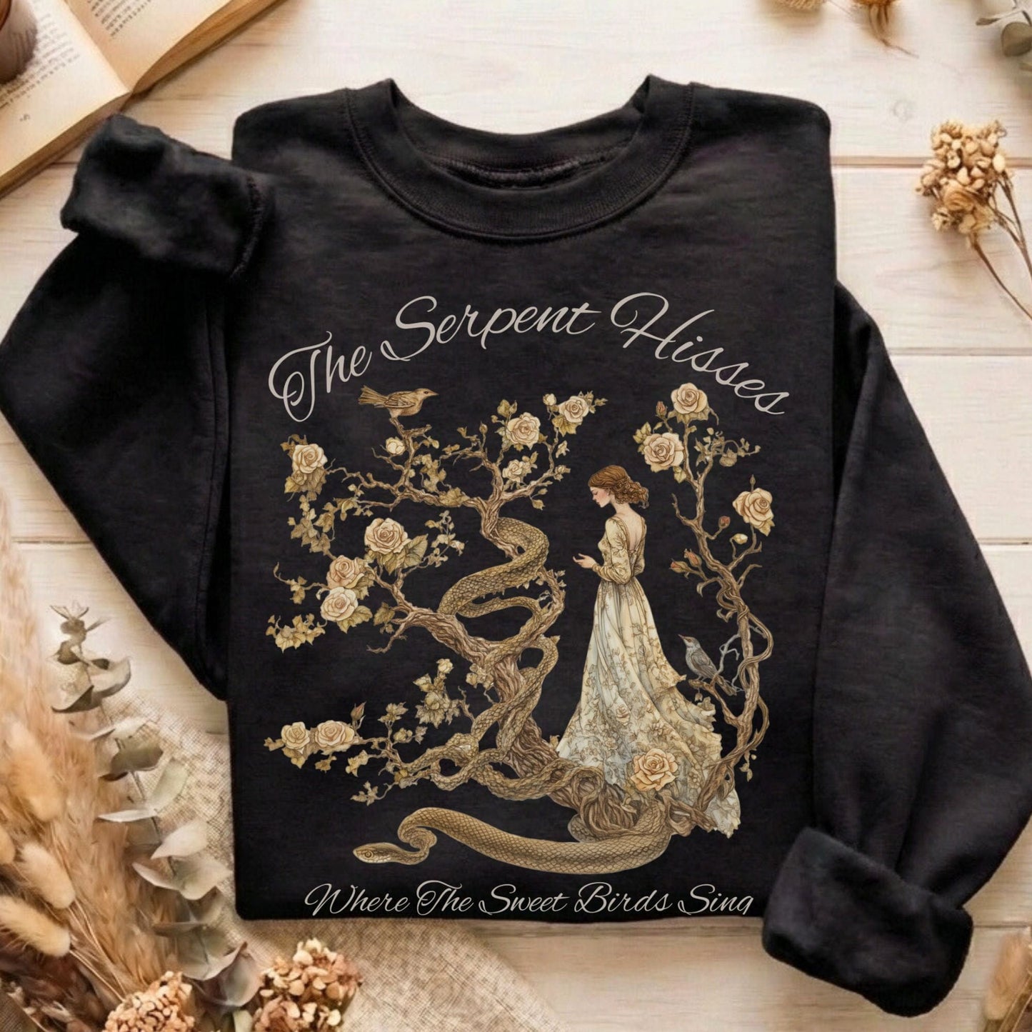 Sweatshirt Black / S Design 167 Sweatshirt The Mystic Eden