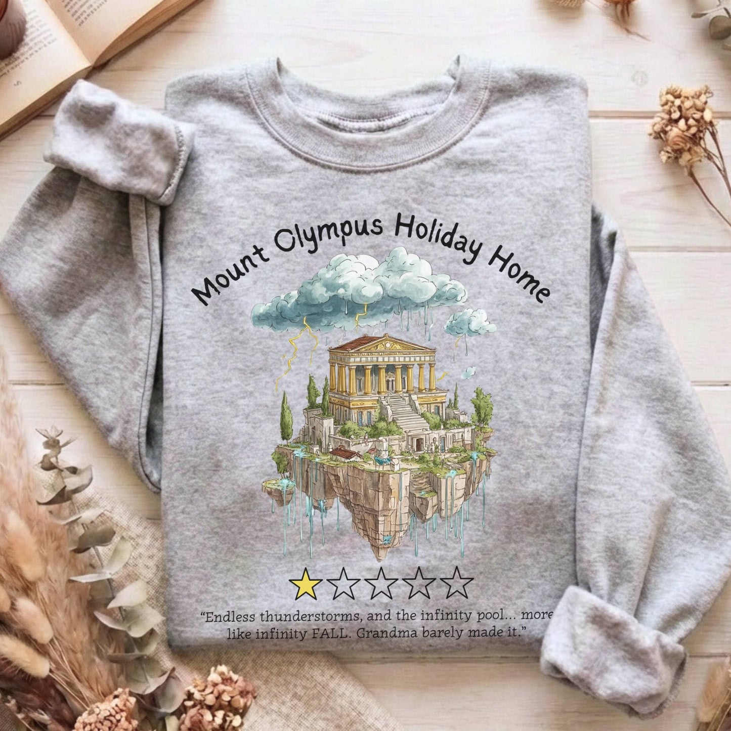 Sweatshirt Sport Grey / S Design 104 Sweatshirt The Mystic Eden