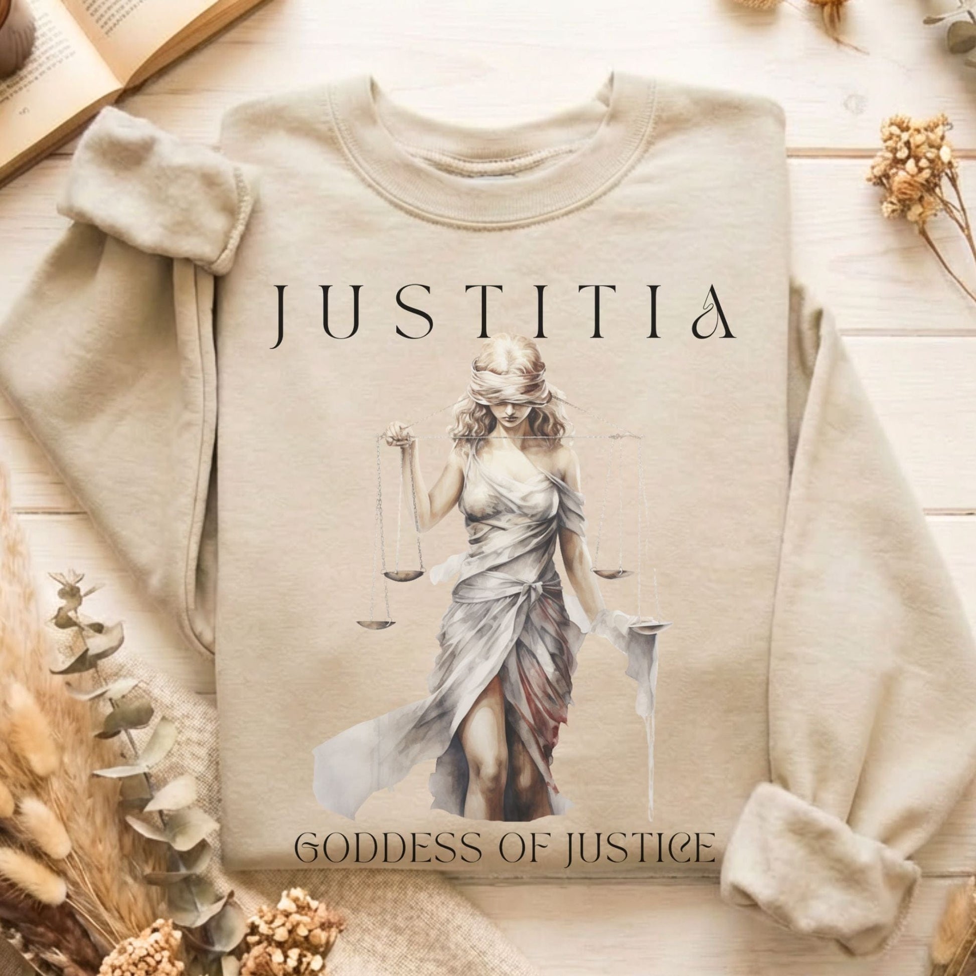 Sweatshirt Sand / S Design 47 Sweatshirt The Mystic Eden