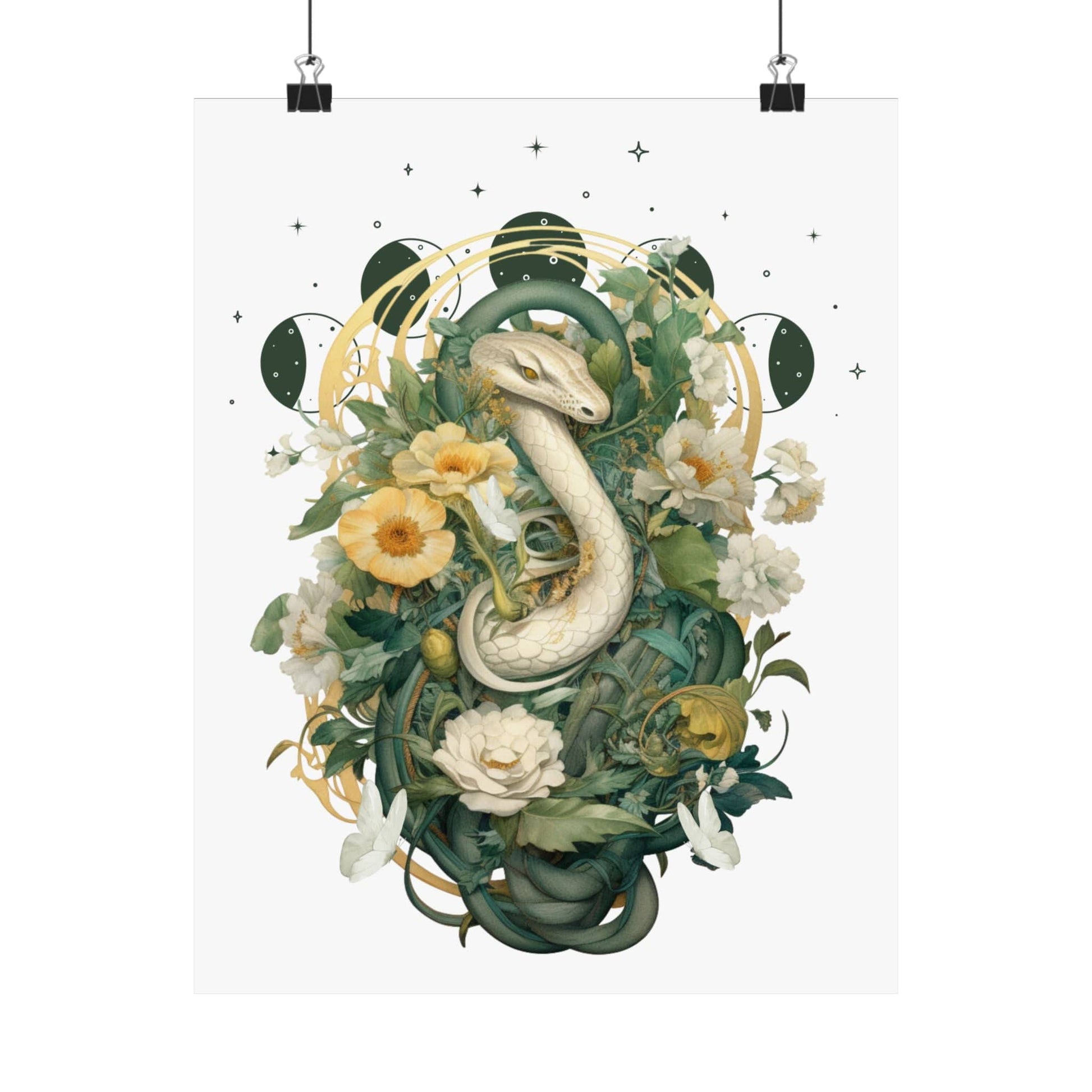 Art Prints 11″ x 14″ / Matte Design 45B - Art Print The Mystic Eden