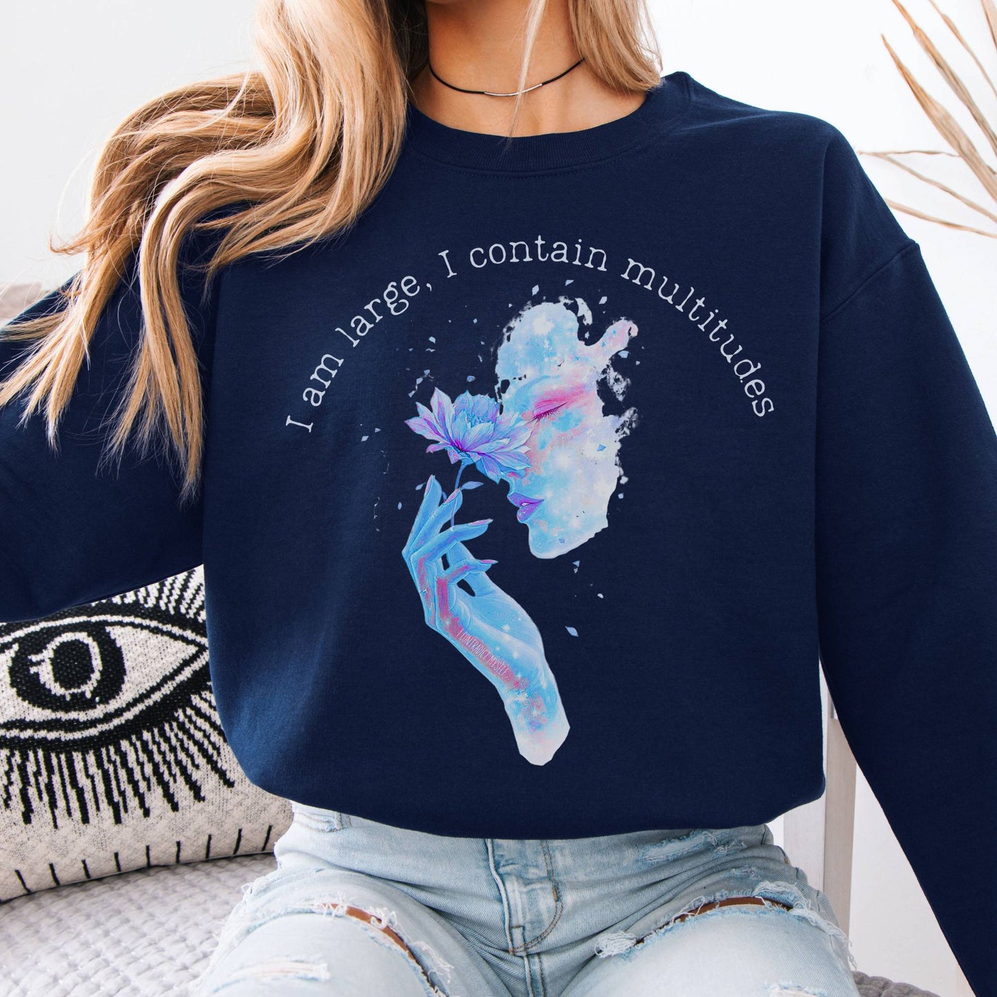 Sweatshirt Design 251 Crewneck Sweatshirt The Mystic Eden