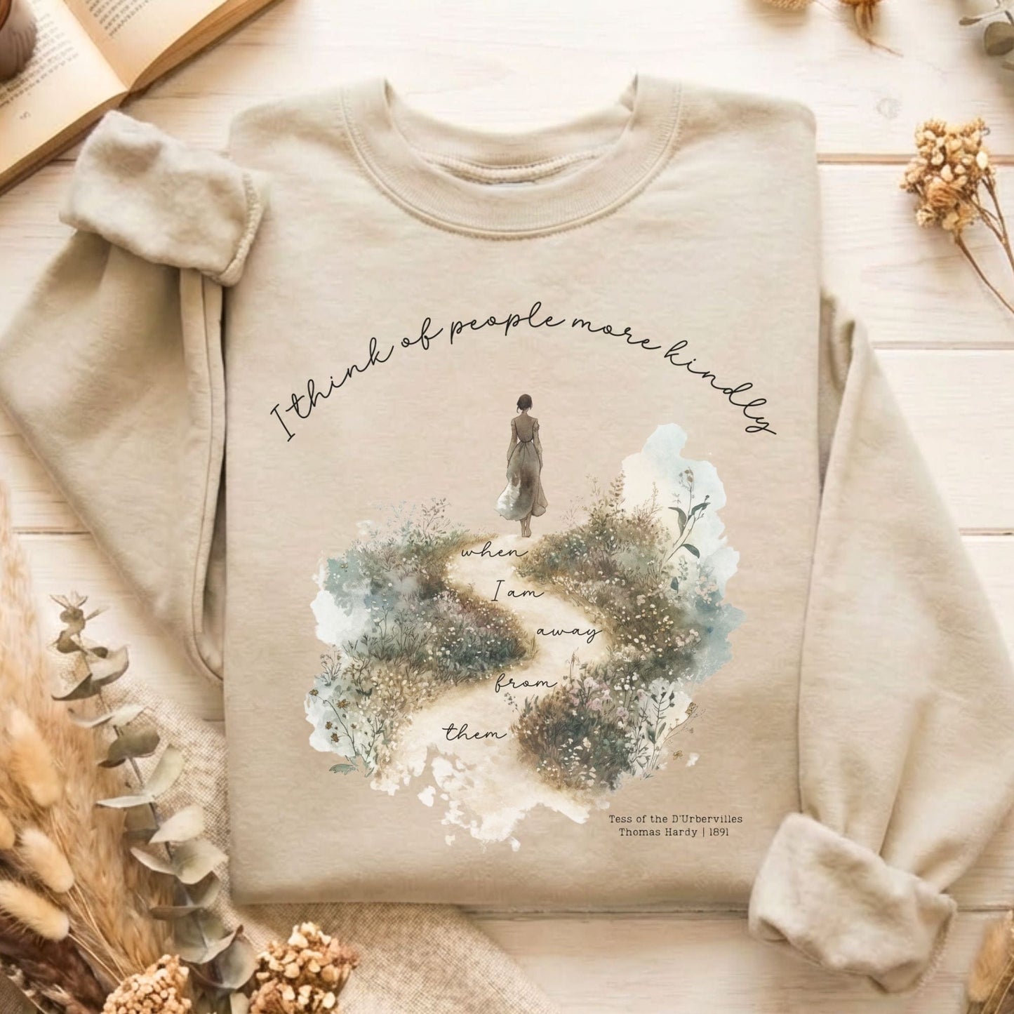 Sweatshirt Sand / S Design 166 Sweatshirt The Mystic Eden