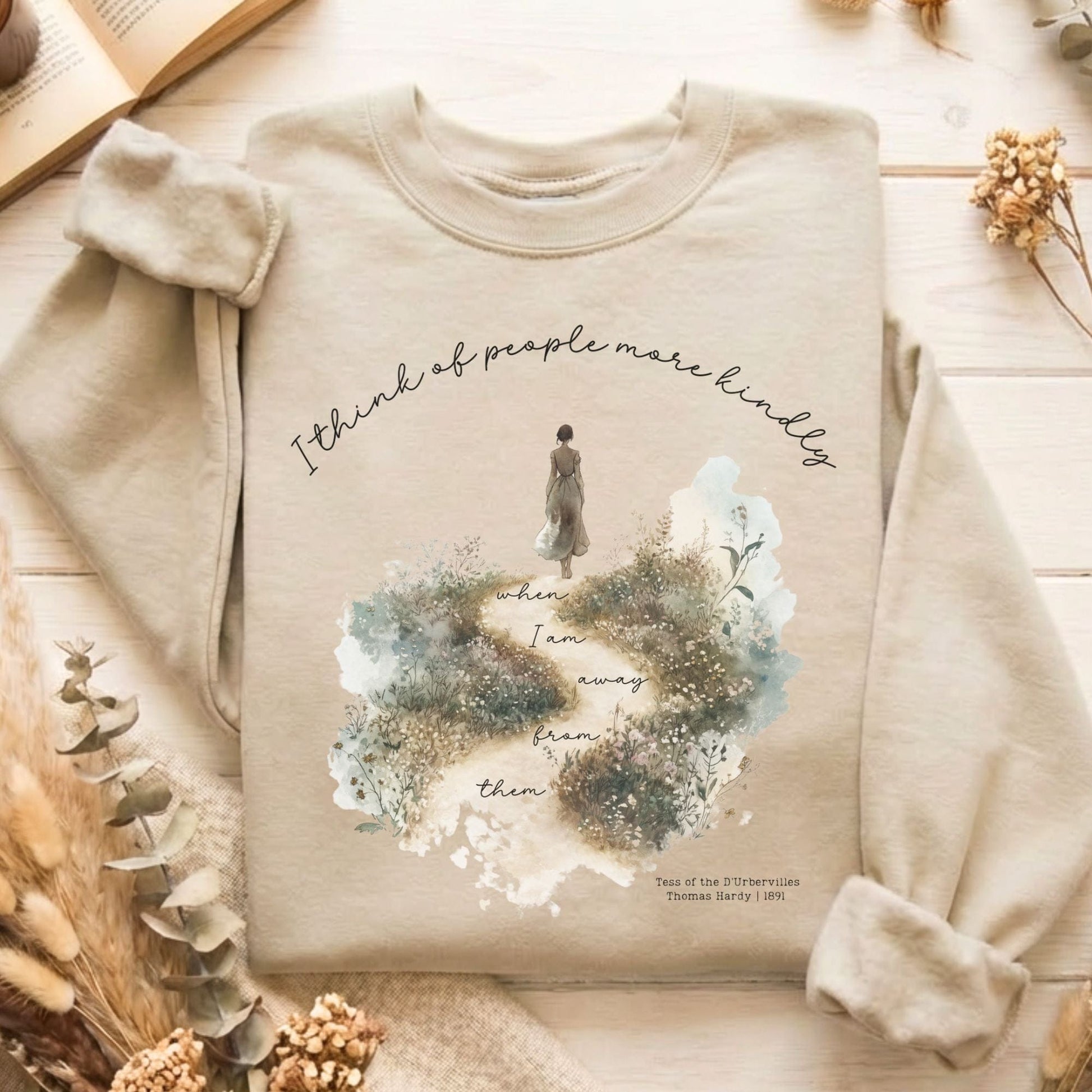 Sweatshirt Sand / S Design 166 Sweatshirt The Mystic Eden