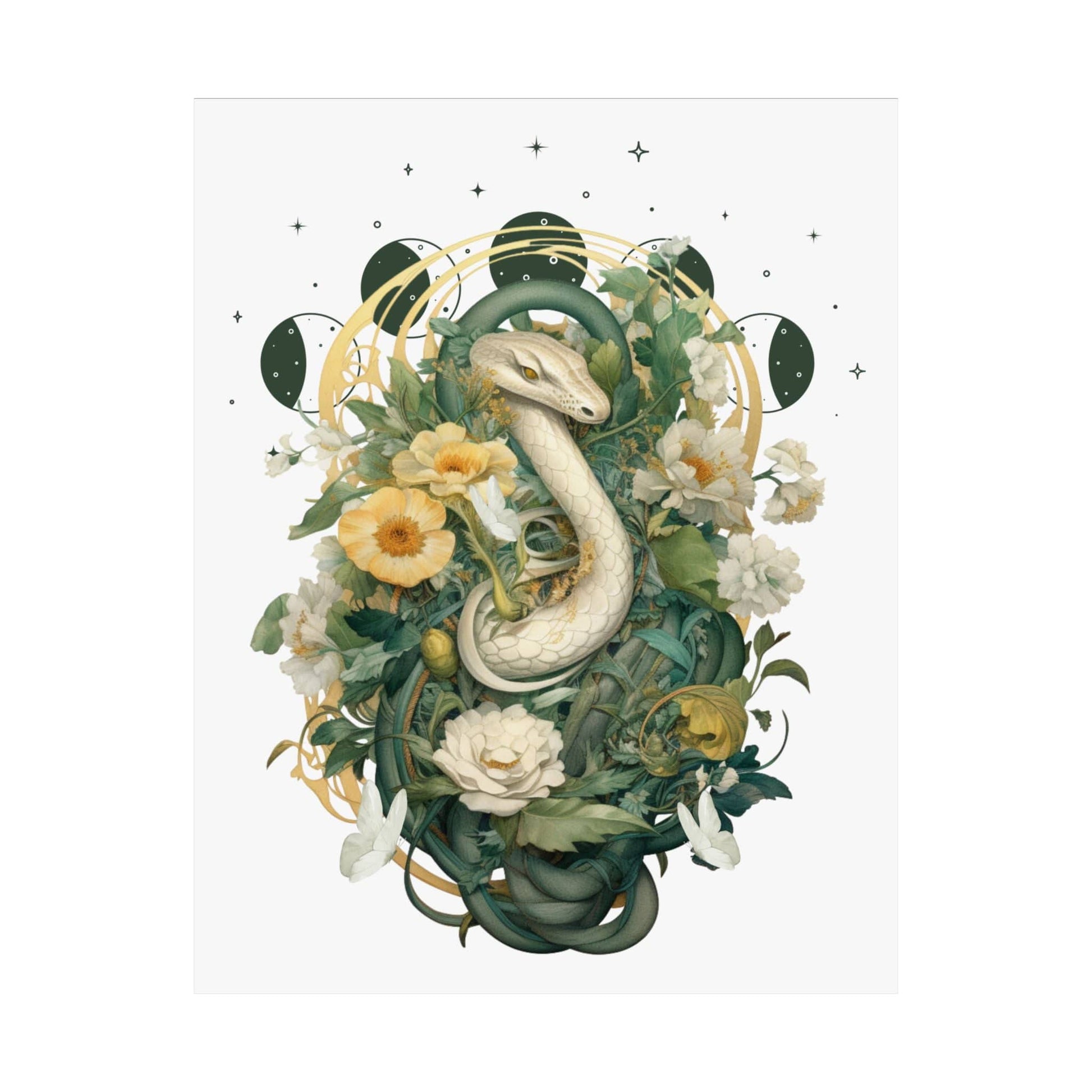 Art Prints 11″ x 14″ / Matte Design 45B - Art Print The Mystic Eden