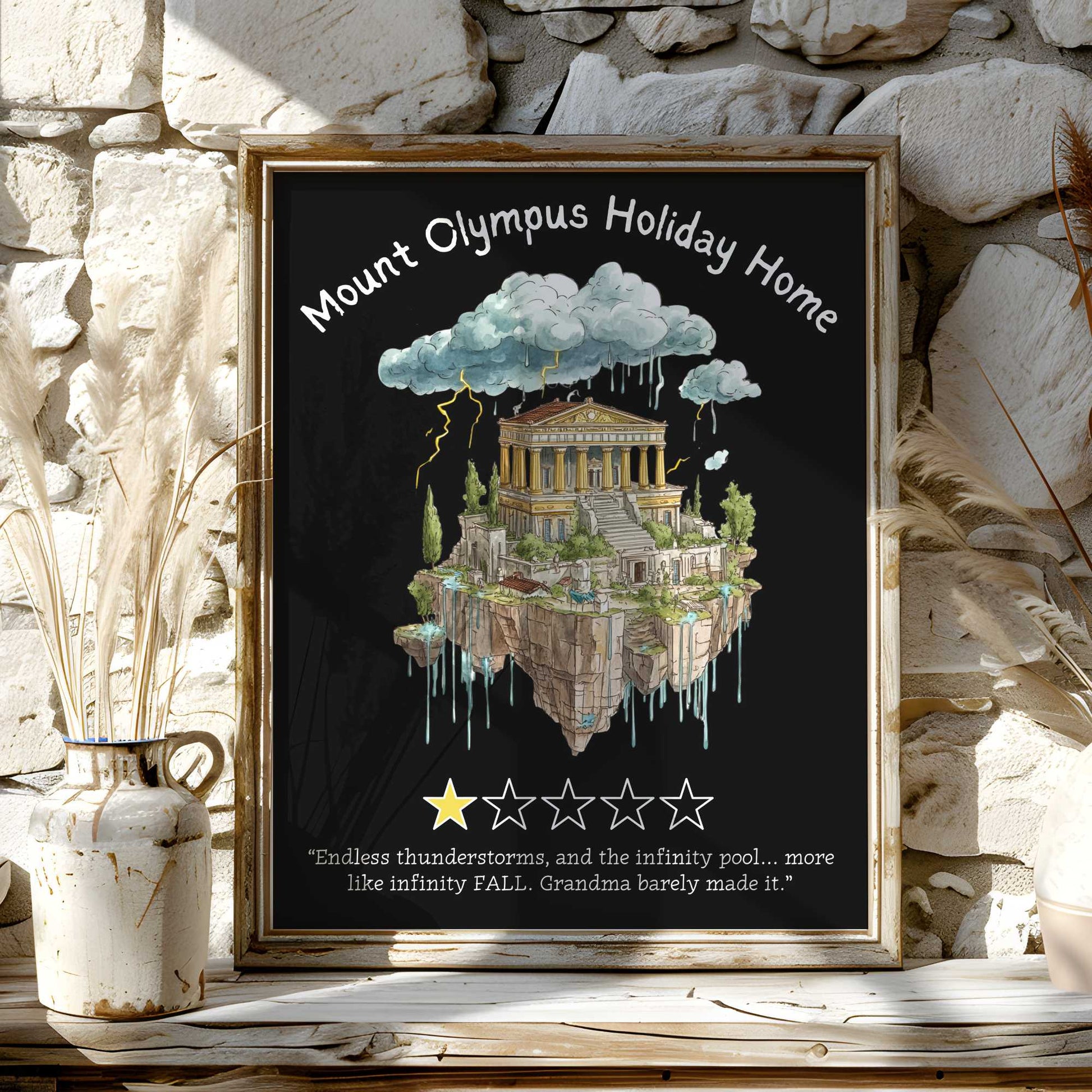 Poster 11″ x 14″ / Matte Design 104B - Art Print The Mystic Eden
