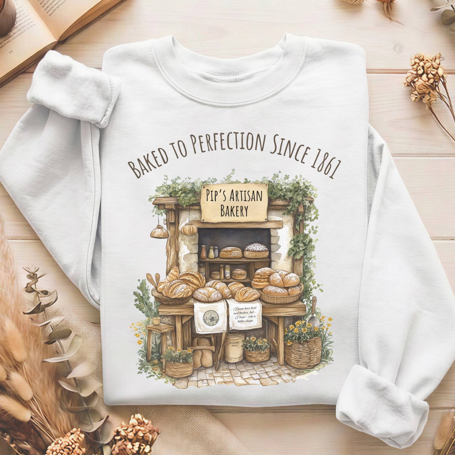 Sweatshirt White / S Design 119 Sweatshirt The Mystic Eden