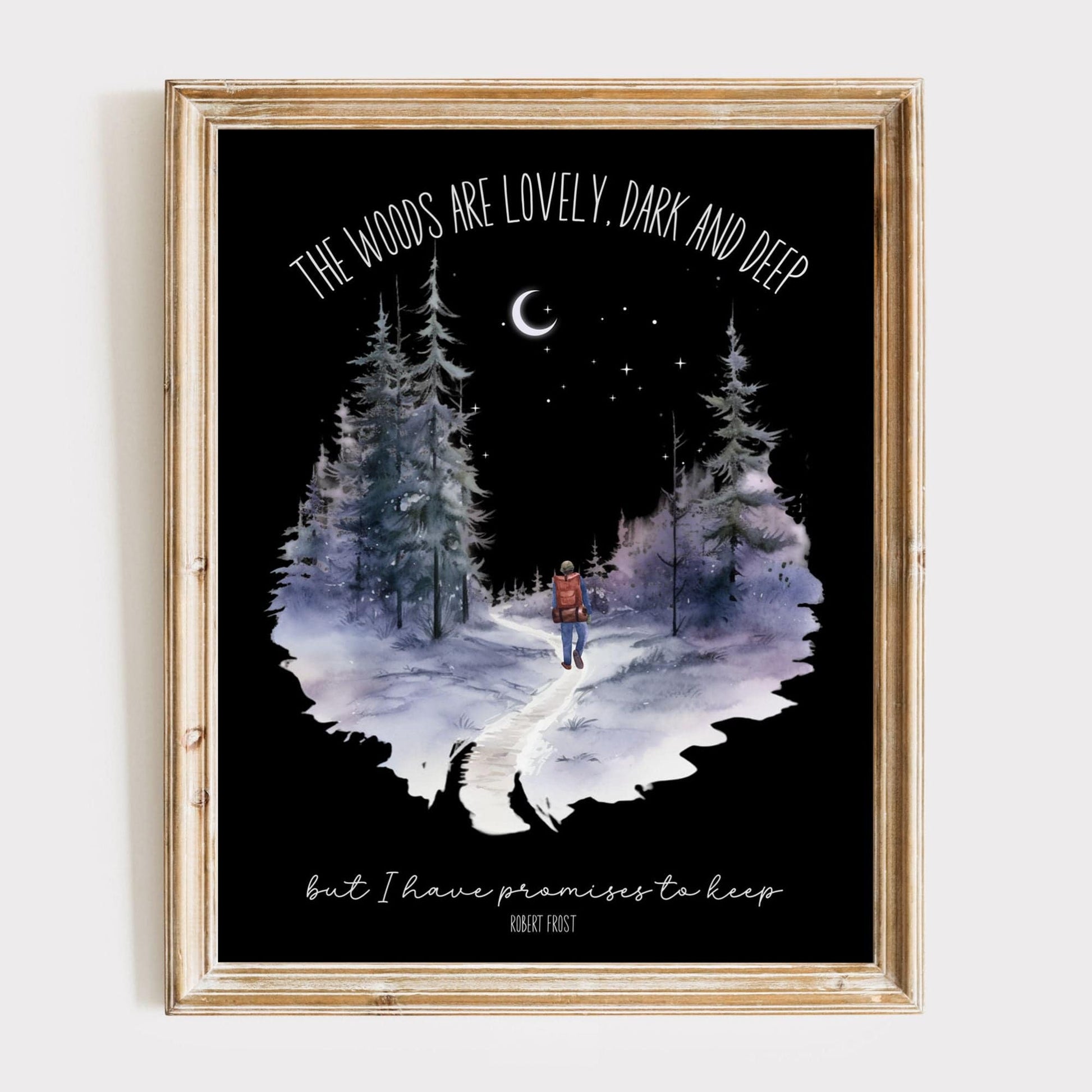 Poster 11″ x 14″ / Matte Design 223B - Art Print The Mystic Eden