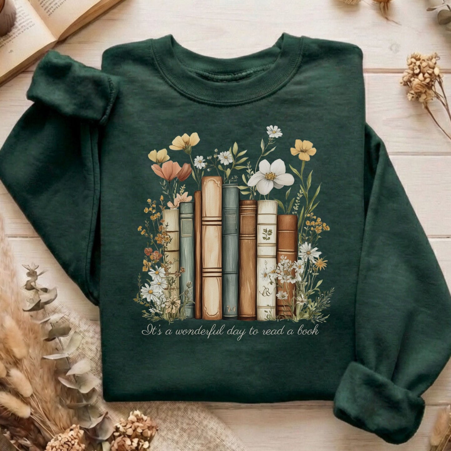 Sweatshirt Forest Green / S Design 191 Sweatshirt The Mystic Eden