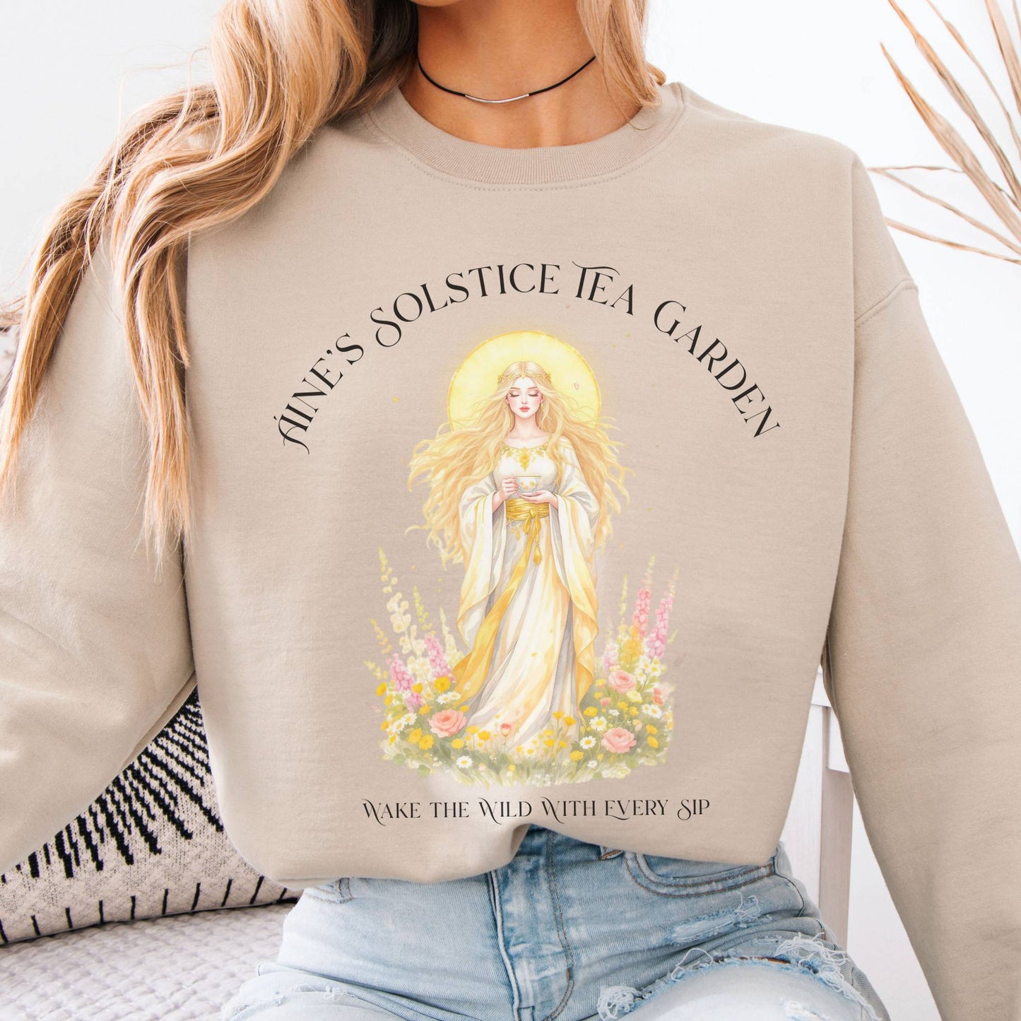 Sweatshirts Design 275 Crewneck Sweatshirt The Mystic Eden