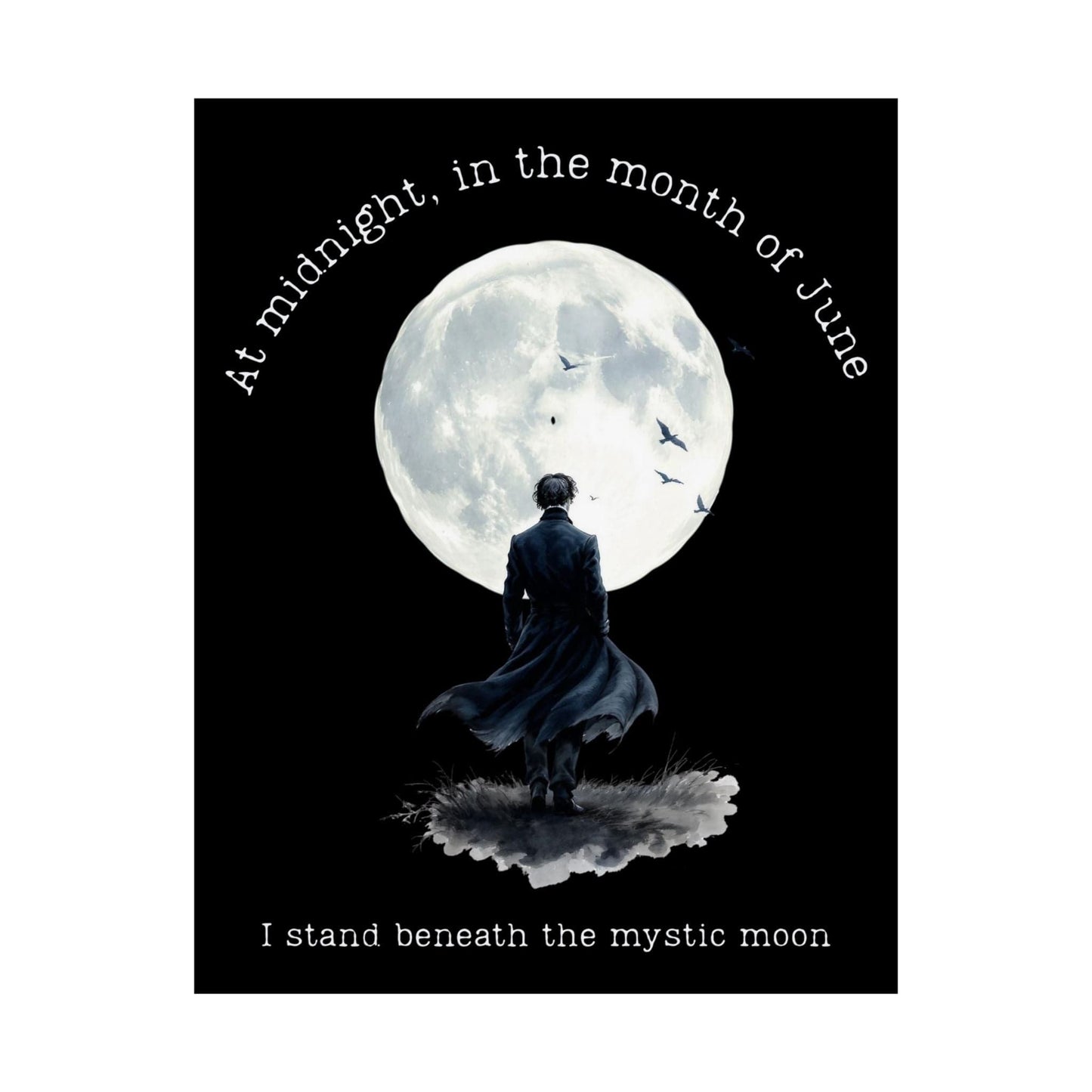 Poster 11″ x 14″ / Matte Design 277B - Art Print The Mystic Eden