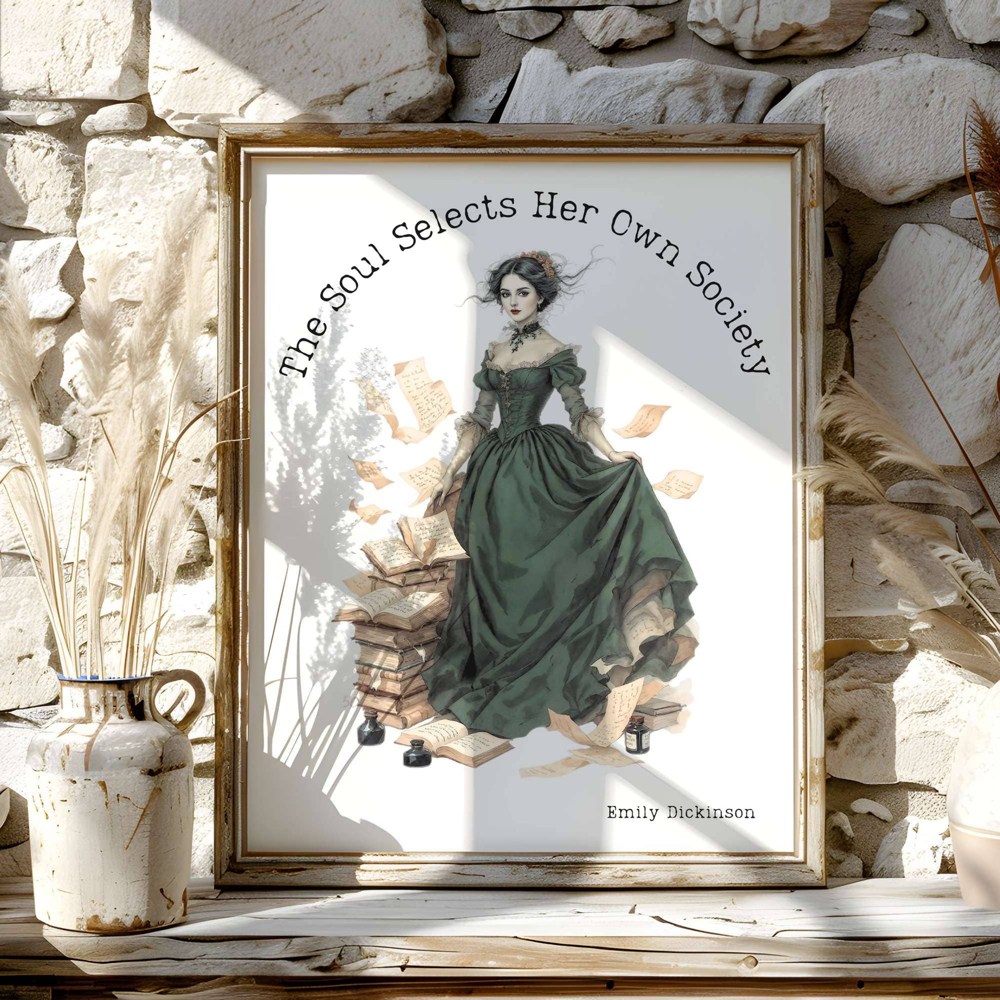 Art Prints 11″ x 14″ / Matte Design 253B - Art Print The Mystic Eden