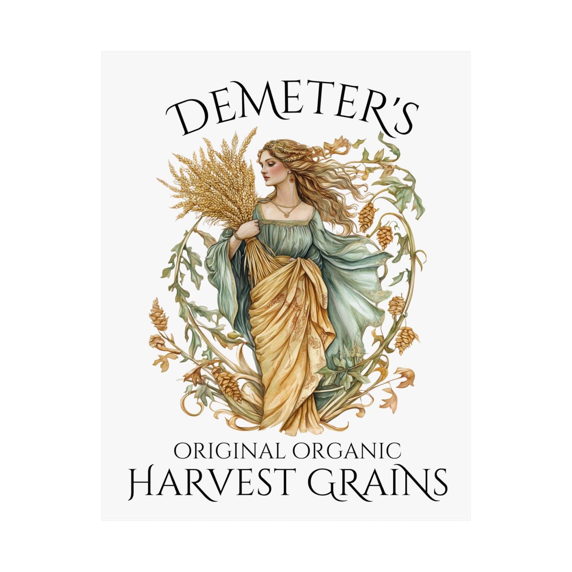 Poster 11″ x 14″ / Matte Design 105A - Art Print The Mystic Eden