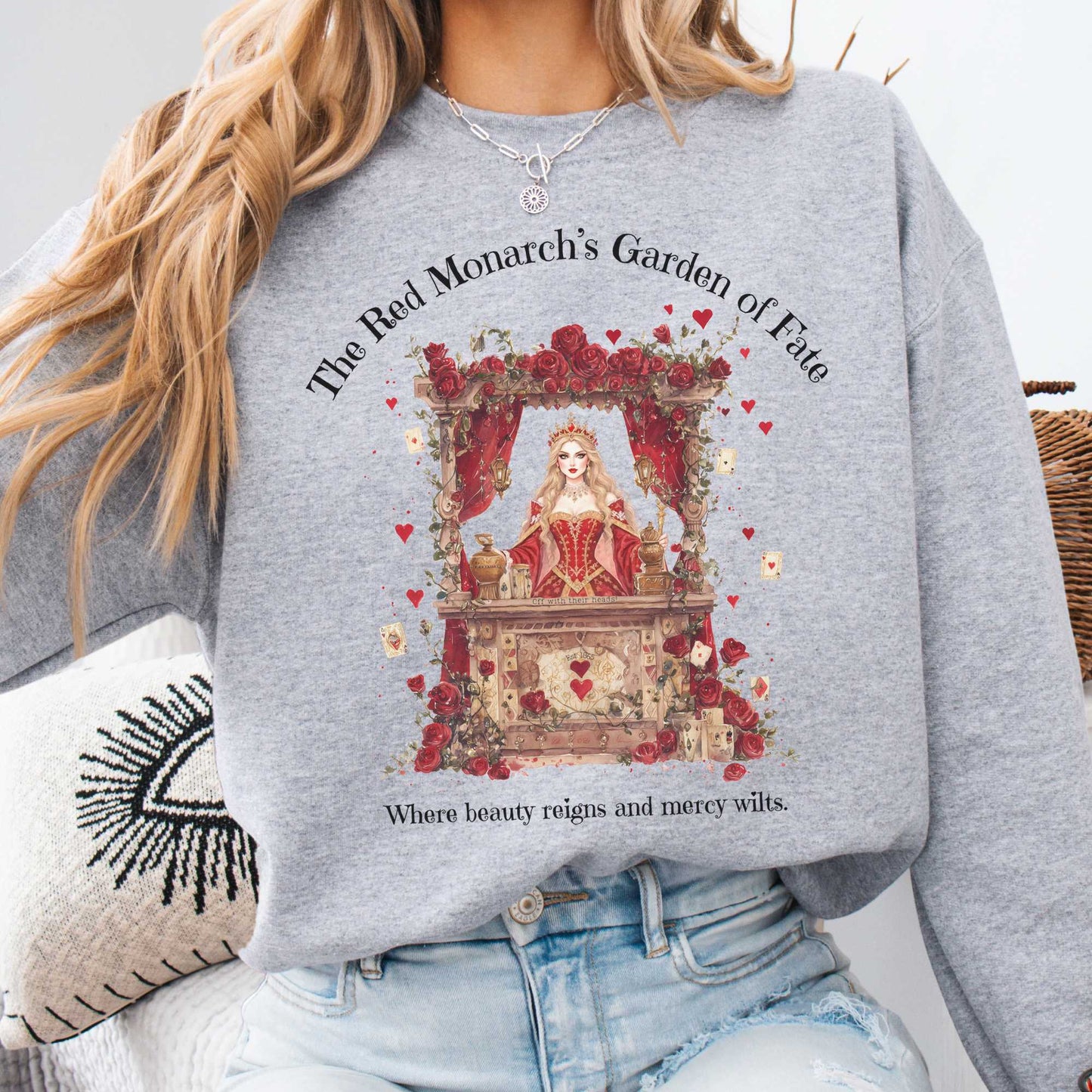 Sweatshirt Design 258 Crewneck Sweatshirt The Mystic Eden