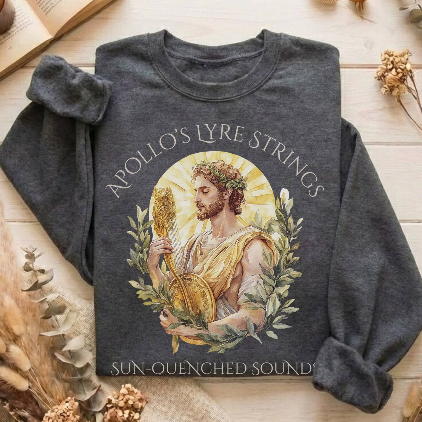 Sweatshirt Dark Heather / S Design 100 Sweatshirt The Mystic Eden