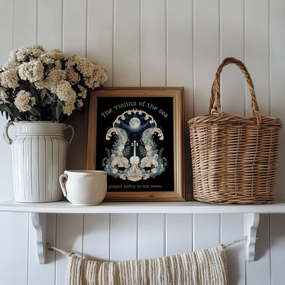 Art Prints 11″ x 14″ / Matte Design 270A - Art Print The Mystic Eden