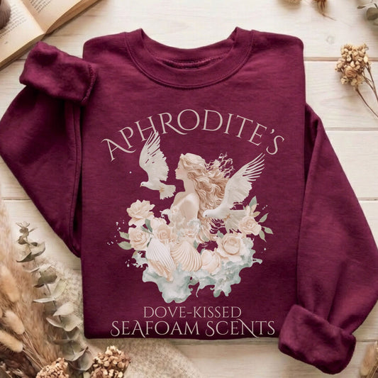 Sweatshirt Maroon / S Design 96 Sweatshirt The Mystic Eden