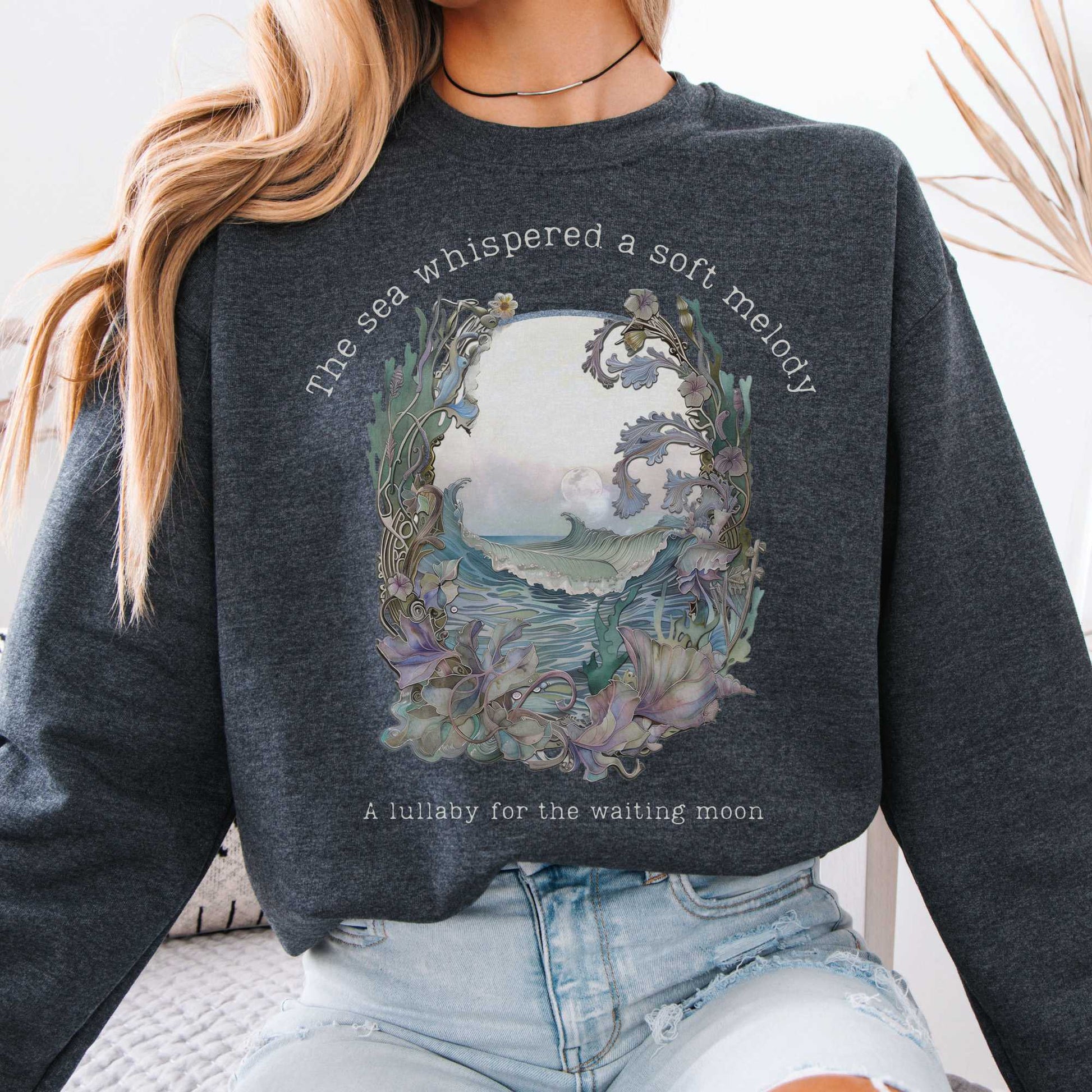 Sweatshirt Design 271 Crewneck Sweatshirt The Mystic Eden