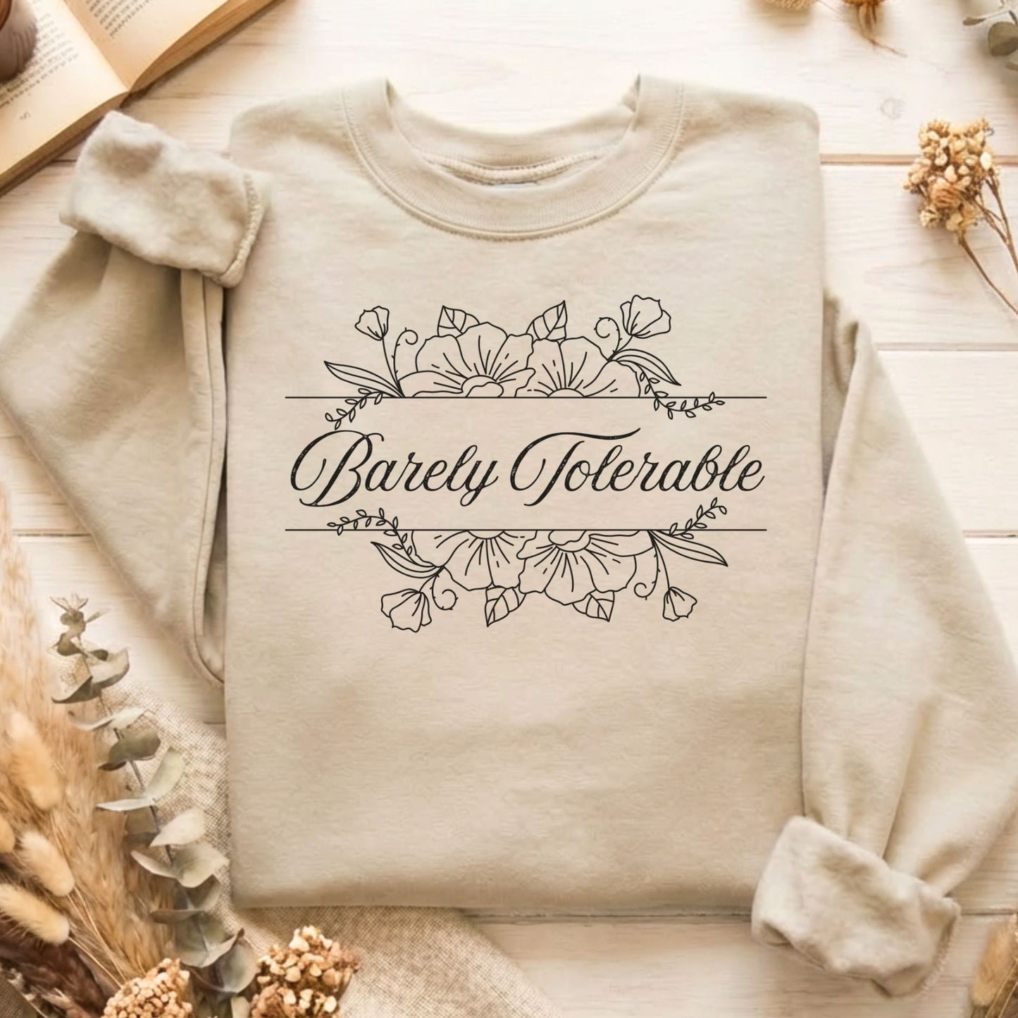 Sweatshirt Sand / S Design 64 Sweatshirt The Mystic Eden