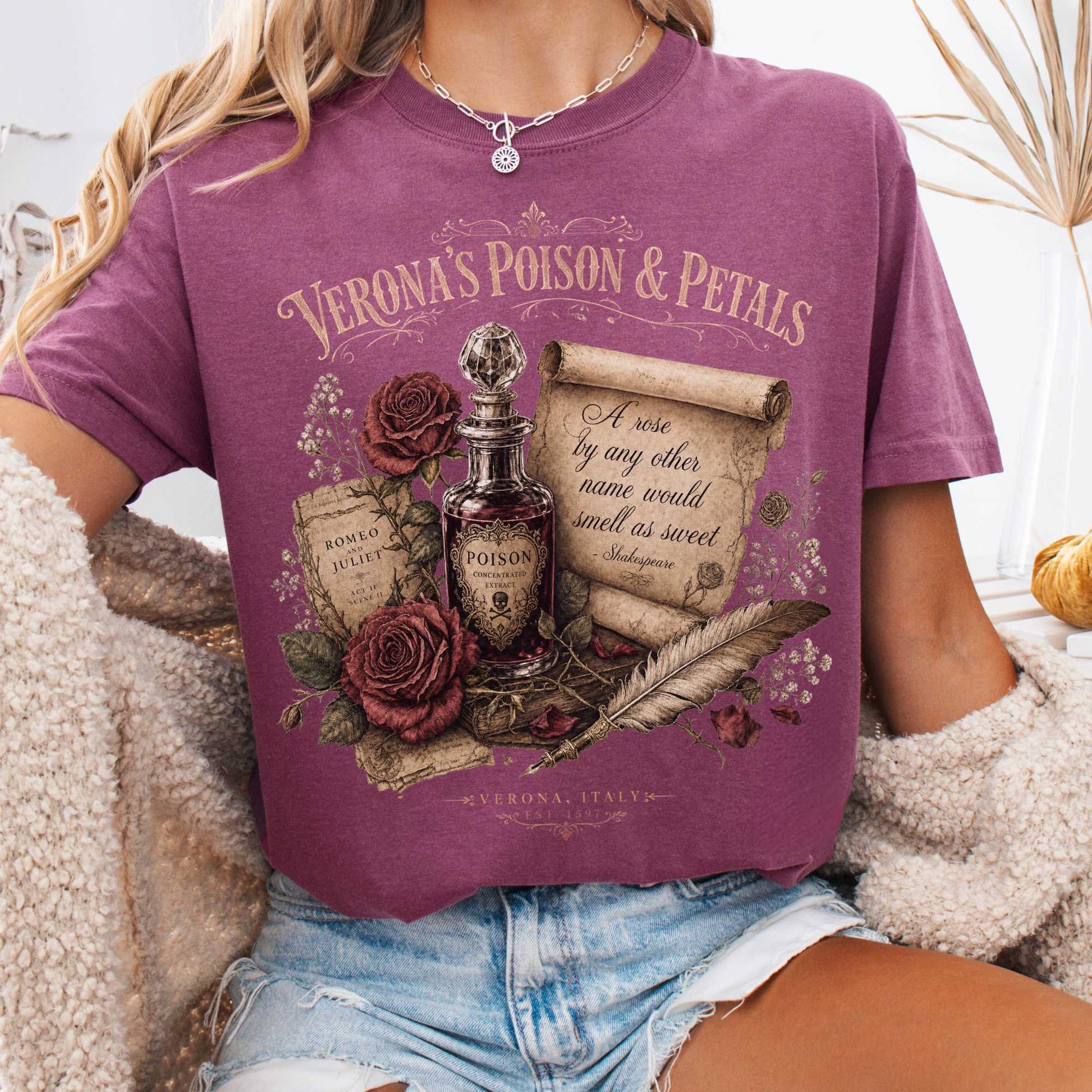 T-Shirt Berry / S Design 335 T-Shirt The Mystic Eden