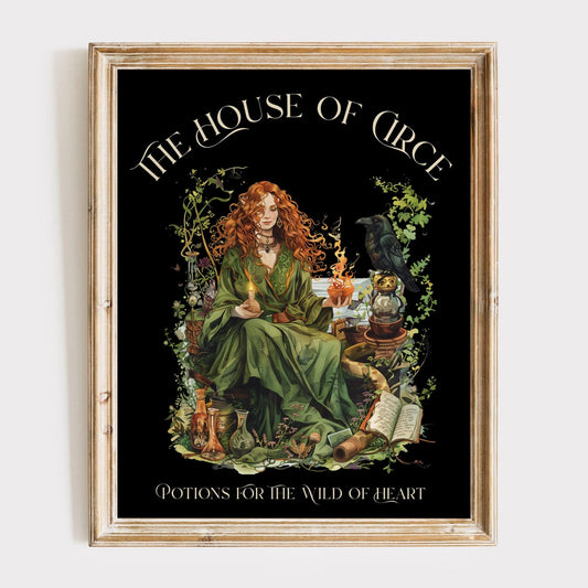 Poster 11″ x 14″ / Matte Design 214B - Art Print The Mystic Eden