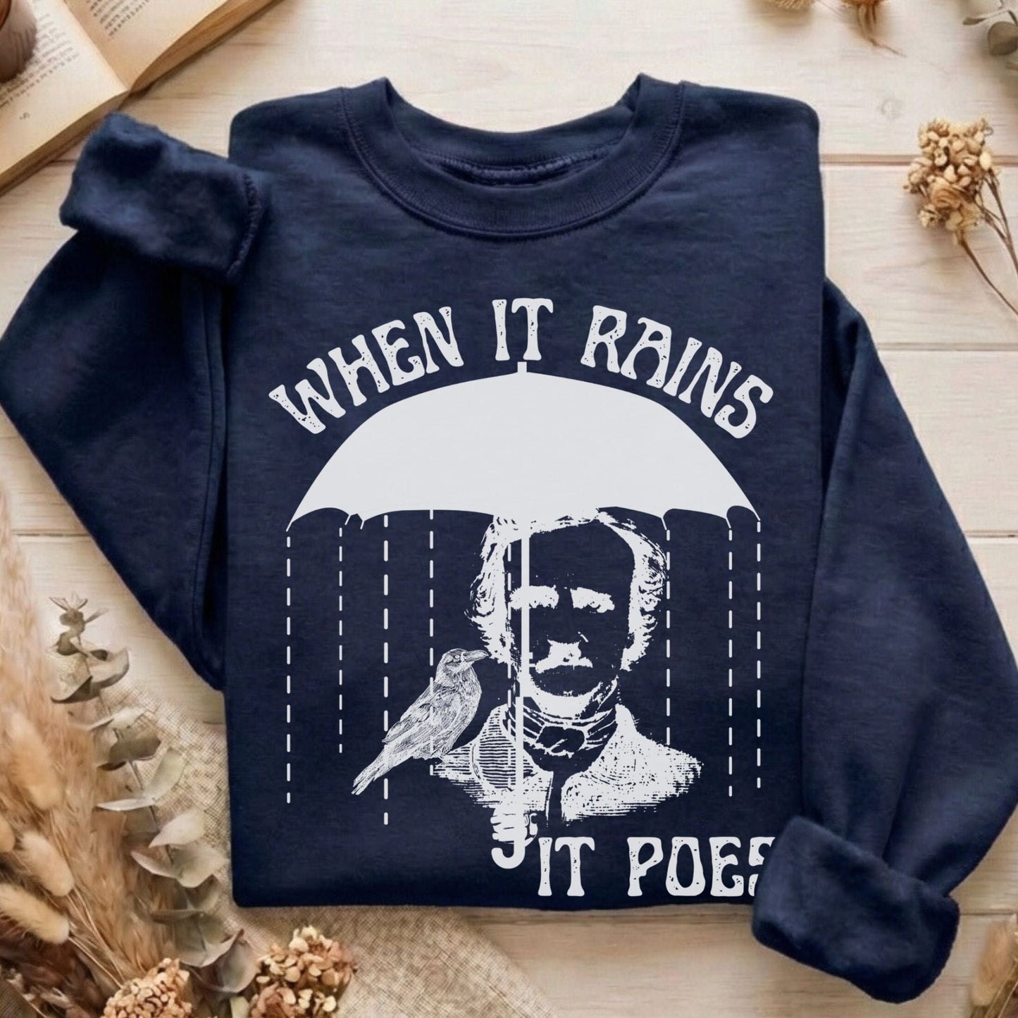 Sweatshirt Navy / S Design 61 Sweatshirt The Mystic Eden