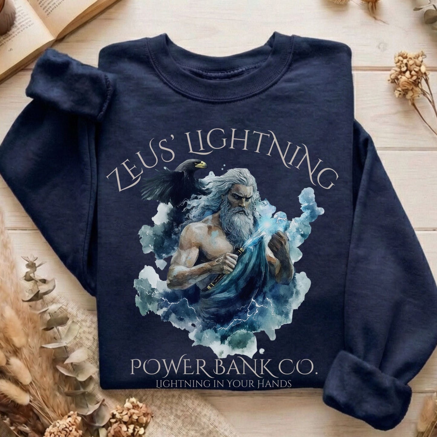 Sweatshirt Navy / S Design 107 Sweatshirt The Mystic Eden