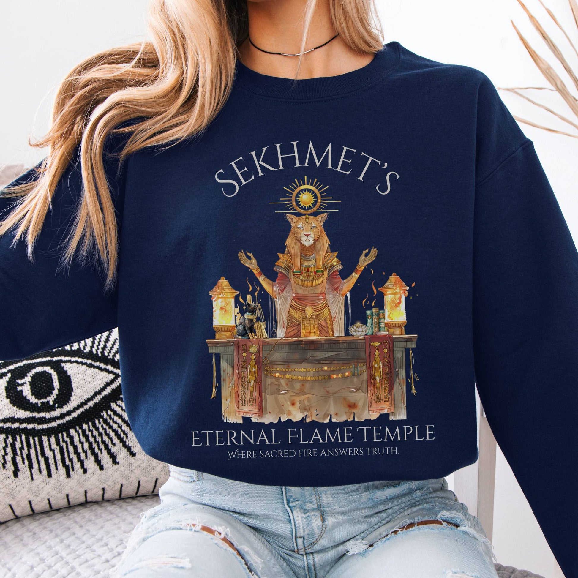 Sweatshirt Design 264 Crewneck Sweatshirt The Mystic Eden