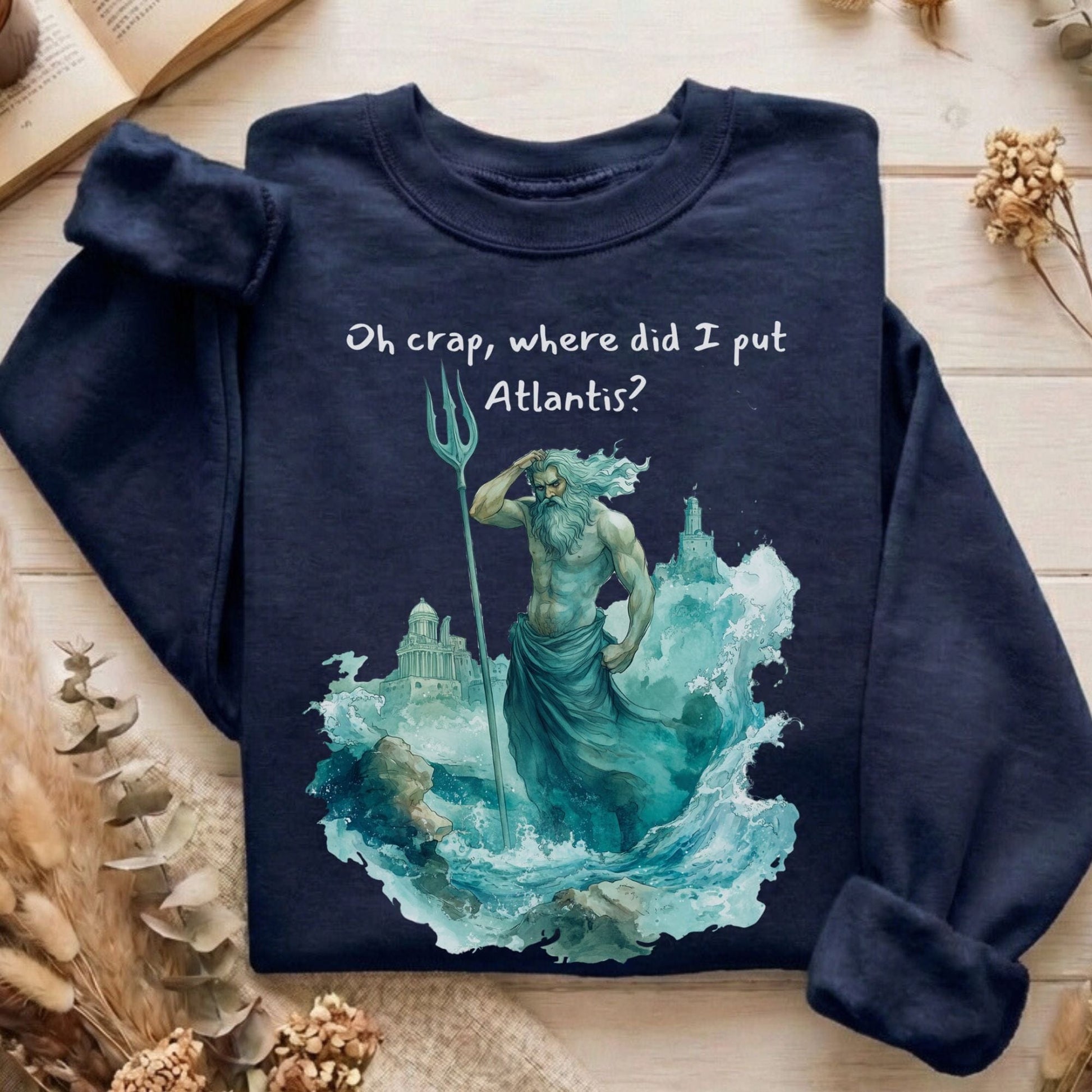Sweatshirt Navy / S Design 102 Sweatshirt The Mystic Eden