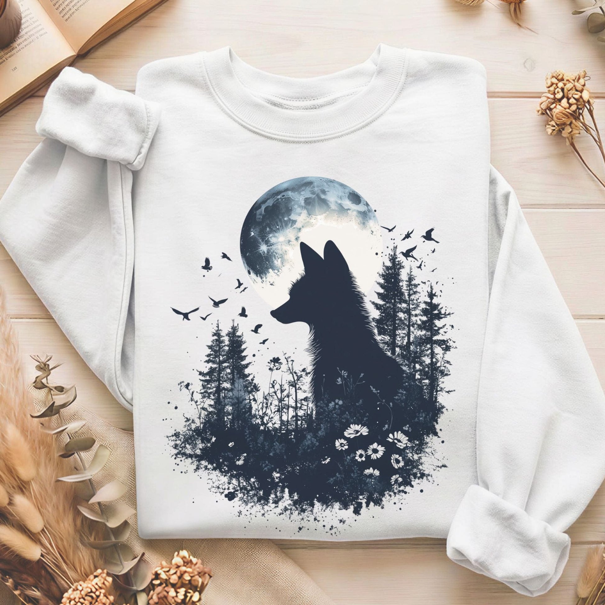Sweatshirt White / S Design 132 Sweatshirt The Mystic Eden