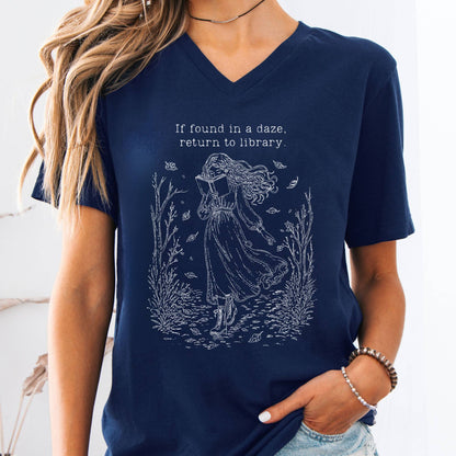 V-neck Navy / S Design 296 V-Neck The Mystic Eden