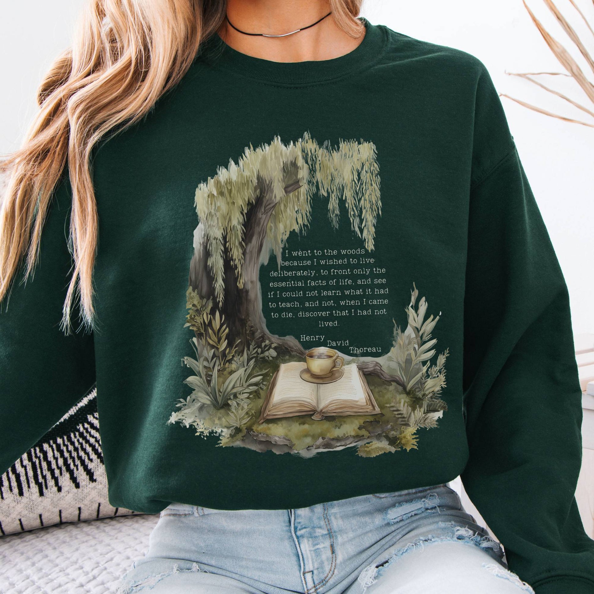 Sweatshirt Design 245 Crewneck Sweatshirt The Mystic Eden