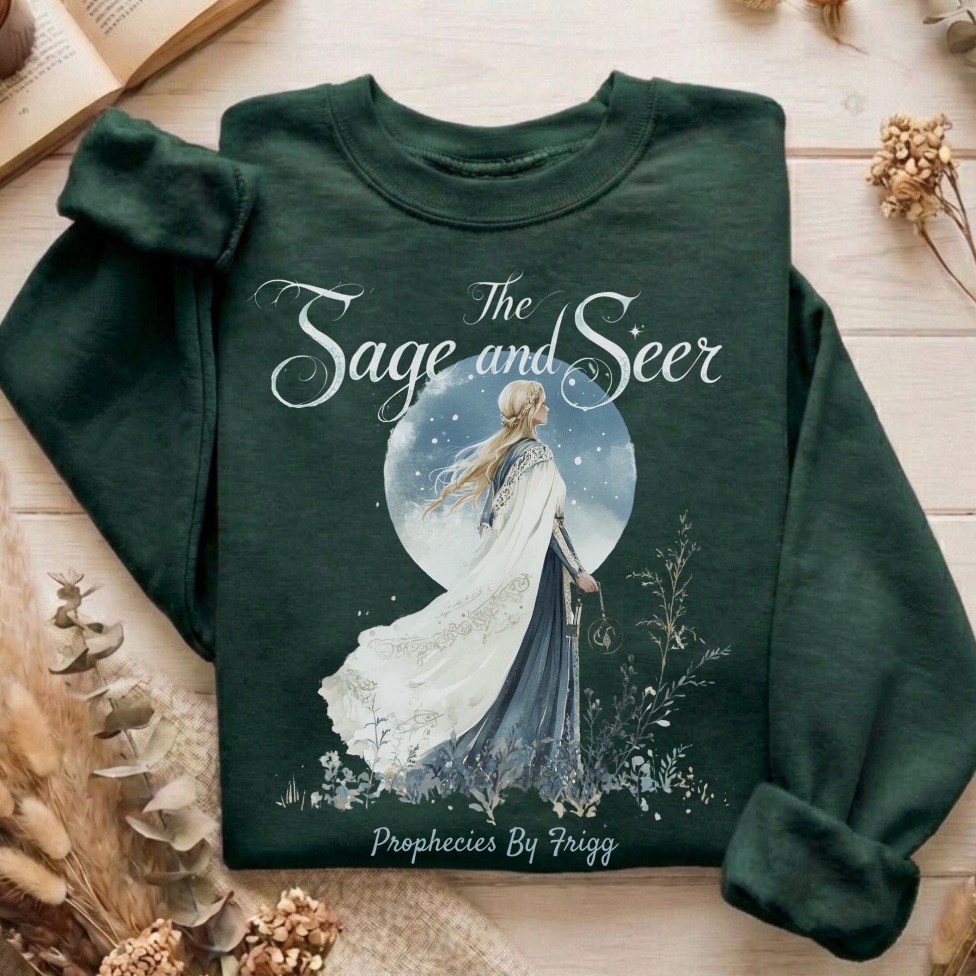 Sweatshirt Forest Green / S Design 164 Sweatshirt The Mystic Eden