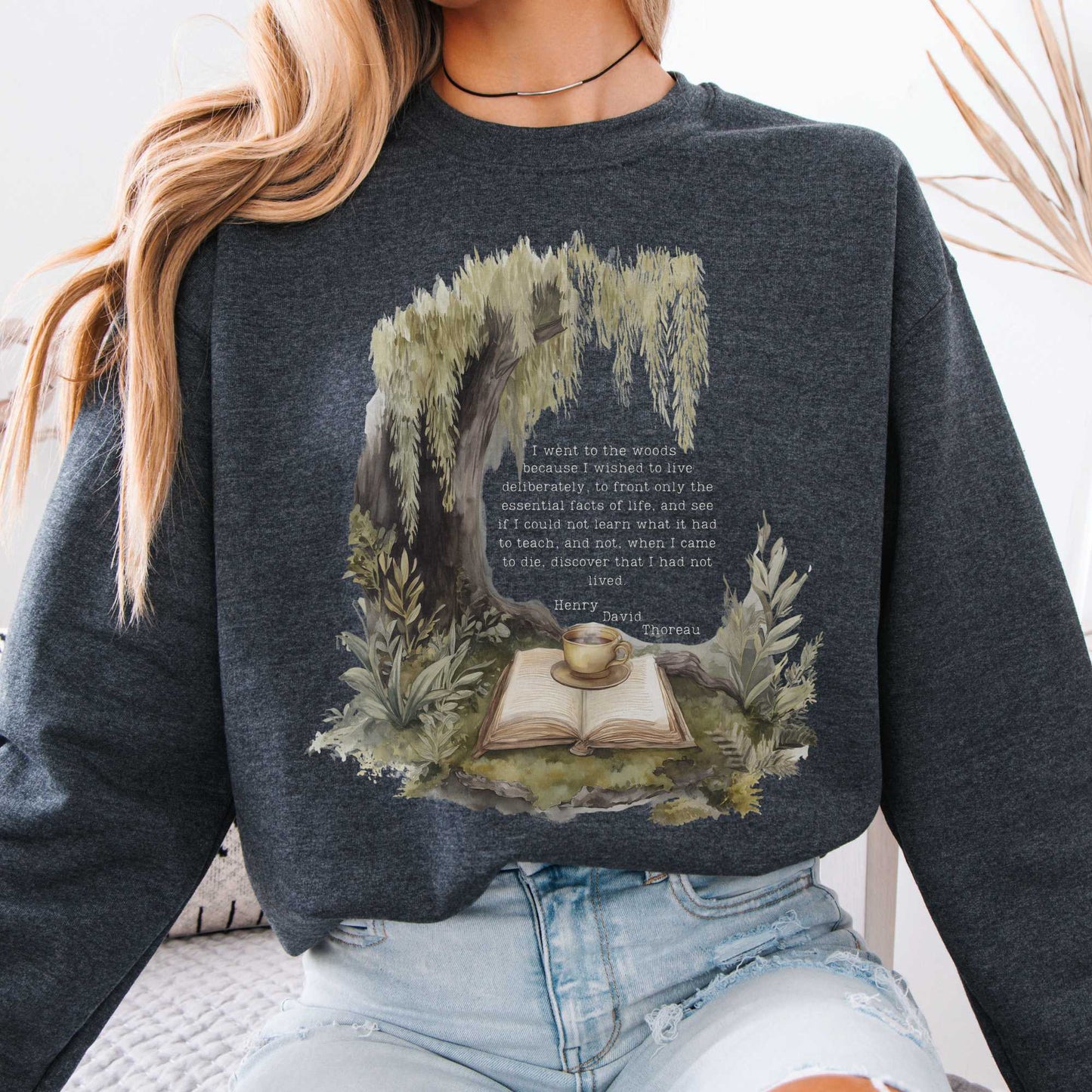 Sweatshirt Design 245 Crewneck Sweatshirt The Mystic Eden