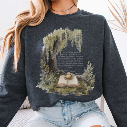 Sweatshirt Design 245 Crewneck Sweatshirt The Mystic Eden