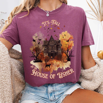 It's Fall at the House of Usher - Edgar Allan Poe Fall Shirt