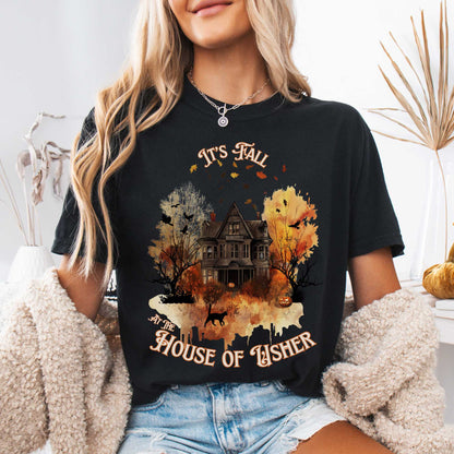 It's Fall at the House of Usher - Edgar Allan Poe Fall Shirt