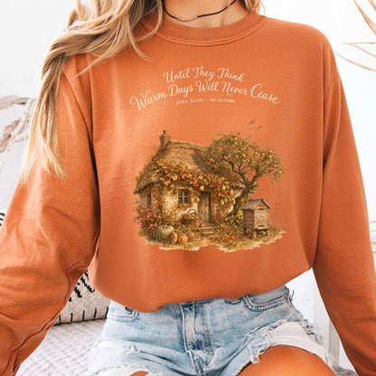Long-sleeve Yam / S To Autumn John Keats Literary Long Sleeve The Mystic Eden