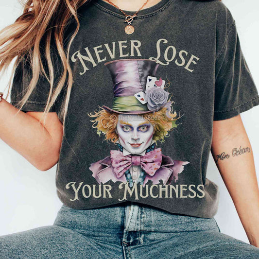 Vintage Alice in Wonderland Mad Hatter Shirt